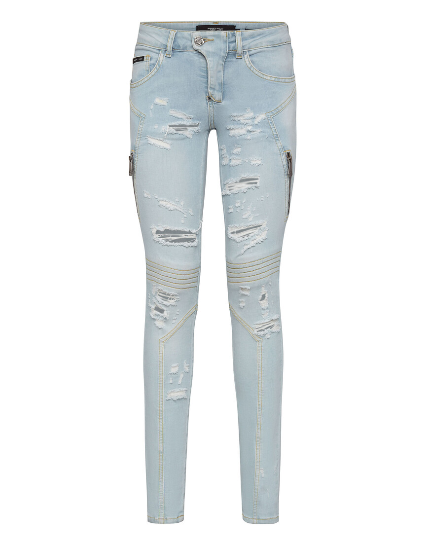 Джинсы Зауженные Philipp Plein